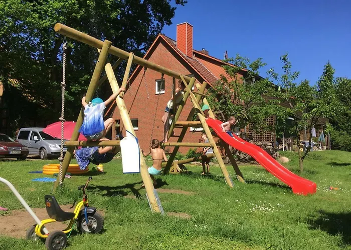 Lejlighed Ferienpension Lindenhof - In Der Lueneburger Heide Marxen am Berge